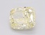 1.26 Ct. Fancy Intense Yellow Cushion Lab Grown Diamond