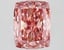 3.10 Ct. Fancy Vivid Pink Cushion Lab Grown Diamond