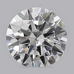 Round diamond — real photo