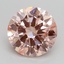 3.00 Ct. Fancy Intense Pink Round Lab Grown Diamond