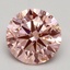 2.50 Ct. Fancy Intense Pink Round Lab Grown Diamond