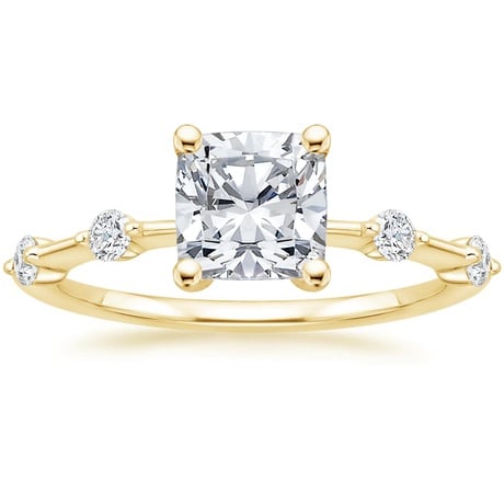 18K Yellow Gold Aimee Diamond Bridal Set