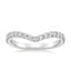 18K White Gold Flair Diamond Ring (1/3 ct. tw.), smalltop view