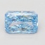 3.08 Ct. Fancy Vivid Blue Radiant Lab Grown Diamond