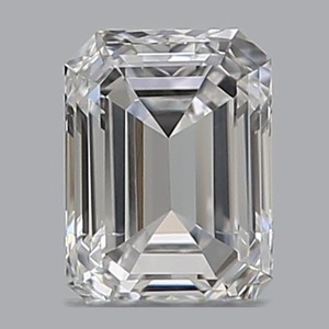 Emerald diamond — real photo