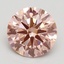 2.01 Ct. Fancy Intense Pink Round Lab Grown Diamond