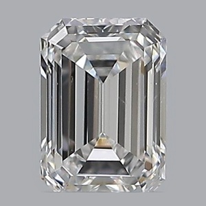 Emerald diamond — real photo