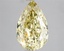 5.03 Ct. Fancy Intense Yellow Pear Lab Grown Diamond