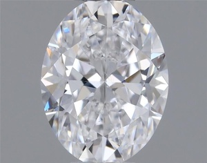 Oval diamond — real photo