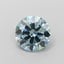 1.00 Ct. Fancy Intense  Blue Round Lab Grown Diamond