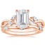 14KR Moissanite Willow Bridal Set (1/4 ct. tw.), smalltop view