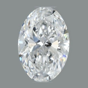 Oval diamond — real photo