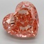 10.09 Ct. Fancy Vivid Pink Heart Lab Grown Diamond