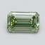 1.05 Ct. Fancy Intense Green Emerald Lab Grown Diamond