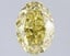 2.06 Ct. Fancy Intense  Yellow Oval Lab Grown Diamond
