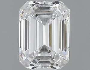 Emerald diamond — real photo