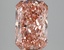 3.12 Ct. Fancy Vivid Pink Radiant Lab Grown Diamond