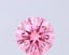 0.96 Ct. Fancy Vivid Pink Round Lab Grown Diamond
