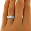 The Mercedes Ring, smalltop view on a hand