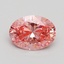 1.50 Ct. Fancy Vivid Pink Oval Lab Grown Diamond