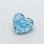 0.99 Ct. Fancy Vivid  Blue Heart Lab Grown Diamond