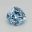 0.43 Ct. Fancy Intense Blue Cushion Lab Grown Diamond