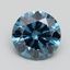 2.00 Ct. Fancy Vivid Blue Round Lab Grown Diamond