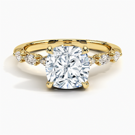 Tacori Sculpted Crescent Engagement Ring