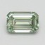 1.03 Ct. Fancy Intense Pacific Green Emerald Lab Grown Diamond