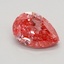 1.40 Ct. Fancy Vivid Pink Pear Lab Grown Diamond
