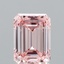 2.19 Ct. Fancy Intense Pink Emerald Lab Grown Diamond