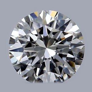 Round diamond — real photo