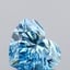 1.06 Ct. Fancy Vivid  Blue Heart Lab Grown Diamond