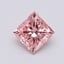 1.01 Ct. Fancy Intense  Pink Princess Lab Grown Diamond