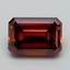 4.05 Ct. Fancy Deep  Orange Emerald Lab Grown Diamond