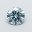 1.20 Ct. Fancy Intense  Blue Round Lab Grown Diamond