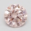 2.70 Ct. Fancy Intense Pink Round Lab Grown Diamond