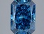 3.06 Ct. Fancy Vivid Blue Radiant Lab Grown Diamond
