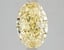 3.00 Ct. Fancy Intense Yellow Oval Lab Grown Diamond