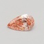 0.50 Ct. Fancy Intense Pink Pear Lab Grown Diamond