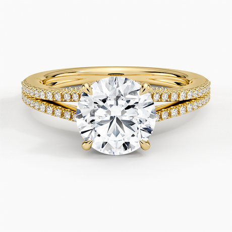 18K Yellow Gold Icon Diamond Ring (1/3 ct. tw.)