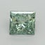 1.52 Ct. Fancy Vivid Pacific Green Princess Lab Grown Diamond