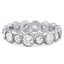 Custom Bezel Set Eternity Band