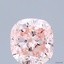 1.09 Ct. Fancy Intense Pink Cushion Lab Grown Diamond