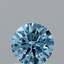 1.04 Ct. Fancy Vivid Blue Round Lab Grown Diamond