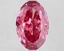 2.92 Ct. Fancy Vivid Pink Oval Lab Grown Diamond