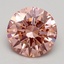 2.07 Ct. Fancy Intense Pink Round Lab Grown Diamond