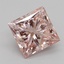 1.04 Ct. Fancy Intense Pink Princess Lab Grown Diamond