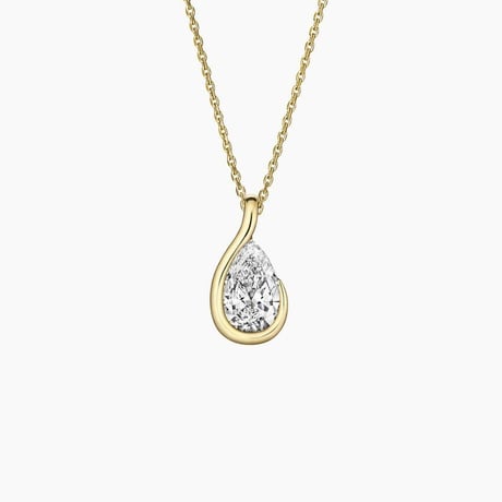 Bezel Atelier Lab Diamond Pendant Necklace (1 ct. tw.)