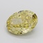 8.09 Ct. Fancy Intense Yellow Oval Lab Grown Diamond